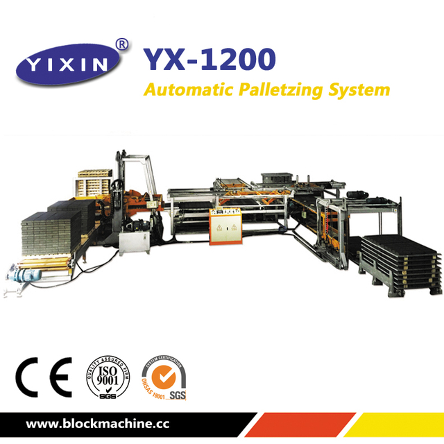 Off Line Cuber System for Block Factory Palletess Machine 