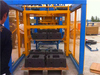 QTMT 12-25 Concrete Hollow Block Free Pallet Making Machine Working in Syria 