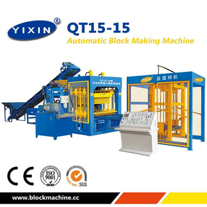 Big Capacity QT15-15 Germany Frequency Block Making Machine 