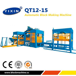Germany Performance Fully Automatic QT12-15 Block Machine 