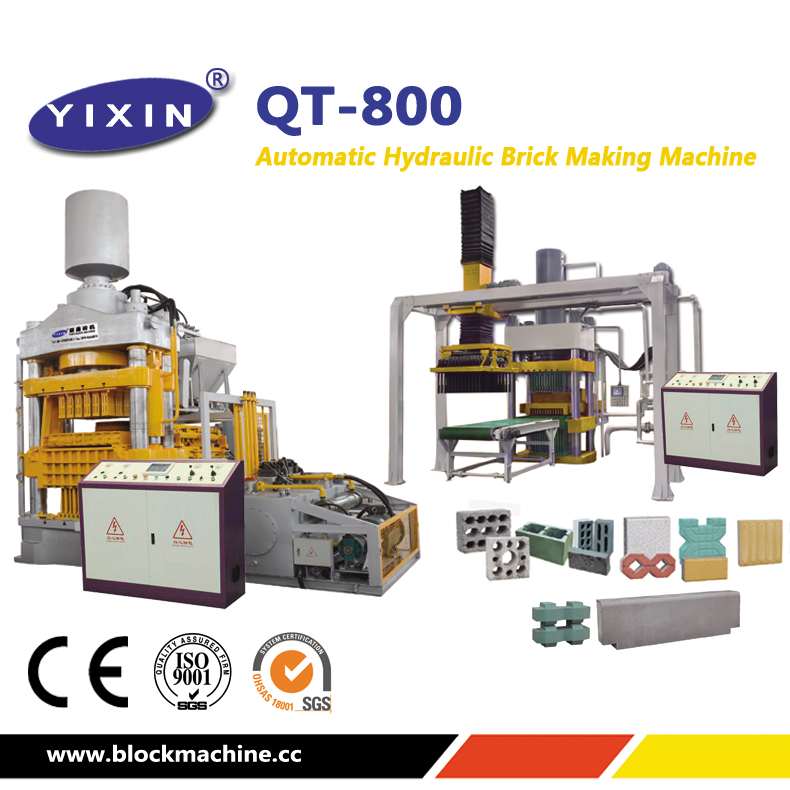 QT800 hydraulic press machine
